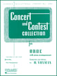 CONCERT AND CONTEST OBOE cover